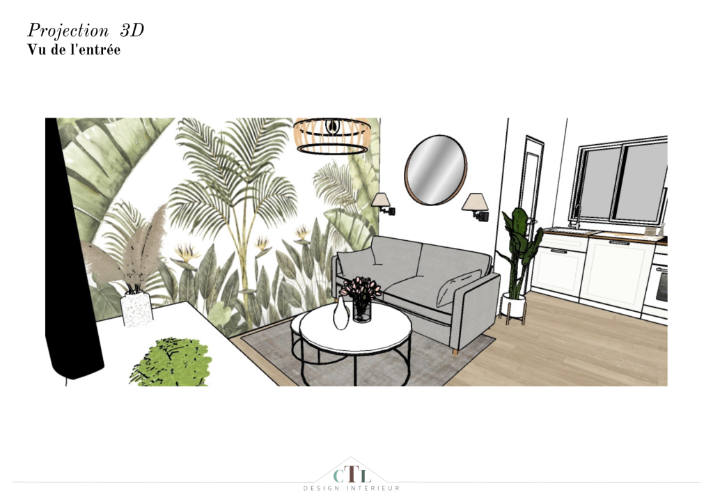 Réhabilitation d'un garage de 25 m²