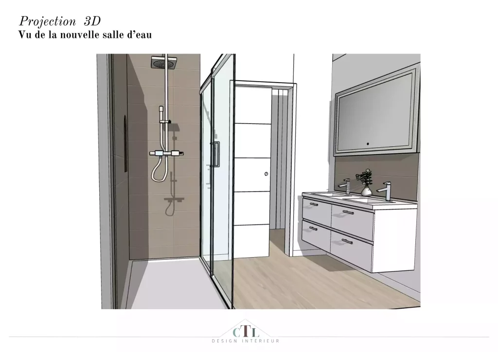 Chambre sous les toits