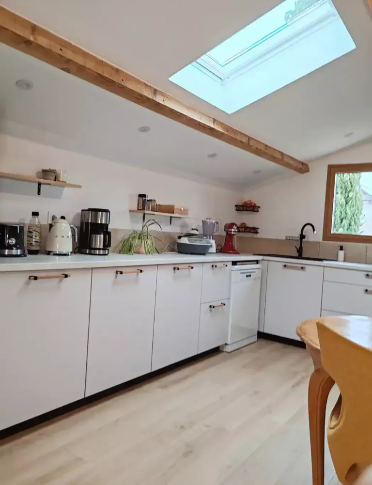 Cuisine sous les toits Rénovation cuisine sous les toits